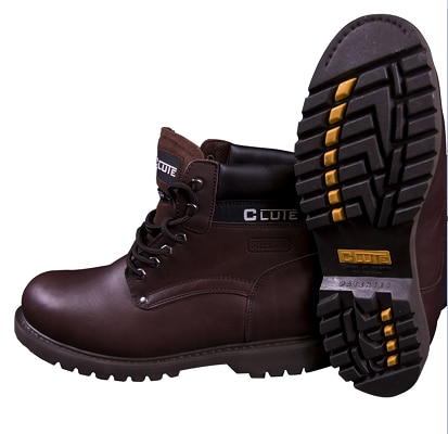 botines punta de acero